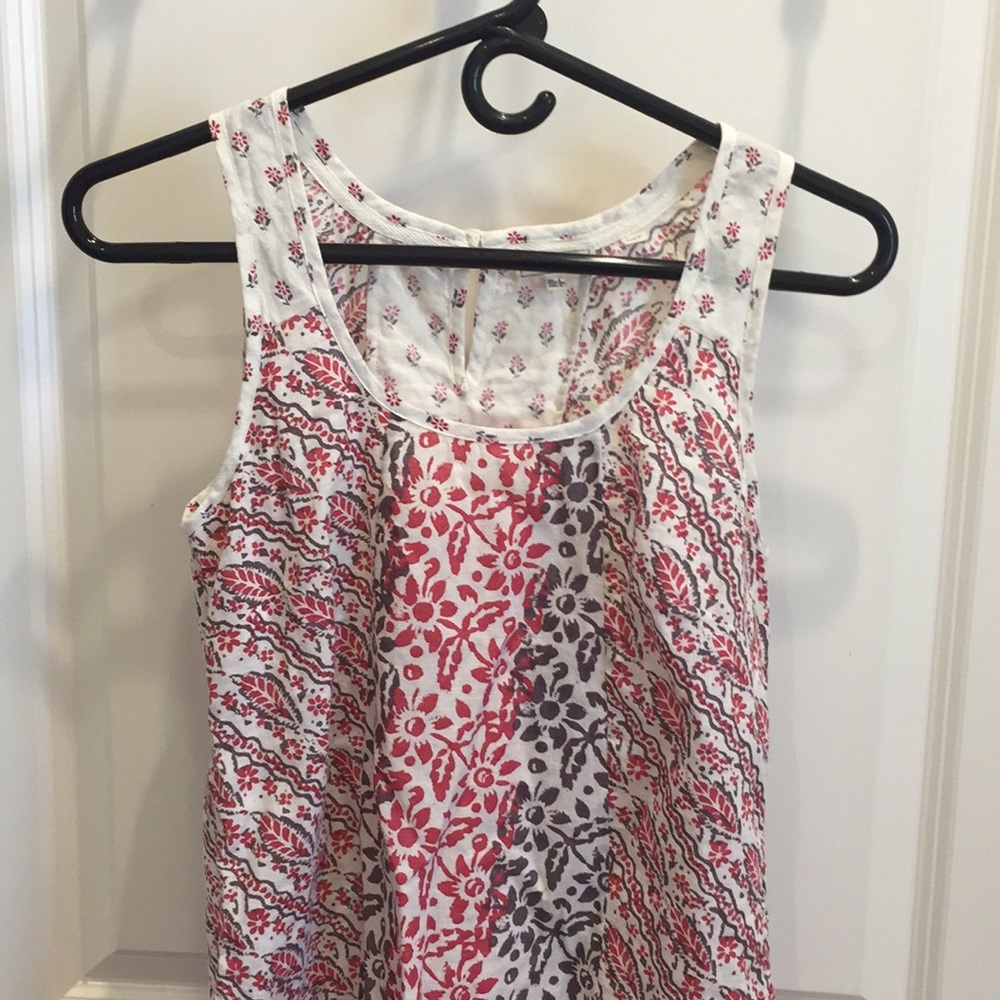Pretty 100% cotton tank from Fat Face, XS